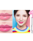 evpct 3Pcs Peach Strawberry Orange Color Changing Change Lipstick Lip Balm Set for Women Korean Magic Lipstick Color Change Changing Lip Tint Tinted Stain Balm Long Lasting Waterproof Crystal Lipstick