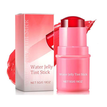 Milk Cooling Water Jelly Tint, Jelly Blush Stick Makeup Jelly Tint, Milk Jelly Blush, Cruelty Free, Blush Stick for Cheeks and Lips