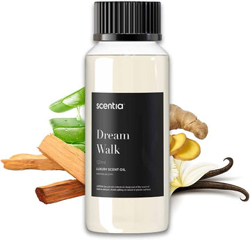 Scentia Hotel Diffuser Oil - 120 ml 4.06 fl oz - Fragrance Oil Blend with White Tea, Natural Home Fragrance and Hotel Scent for Diffusers & Machines -Dream Walk, Thanksgiving Gift