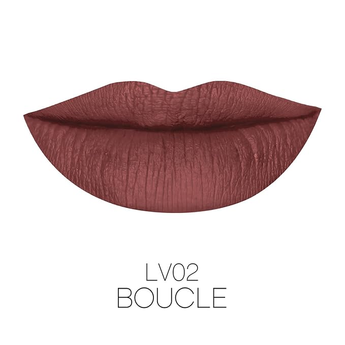 Palladio Velvet Matte Cream Lip Color, Boucle