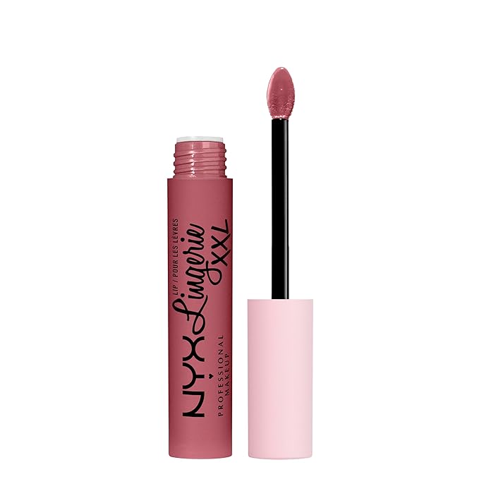 NYX PROFESSIONAL MAKEUP Lip Lingerie XXL Matte Liquid Lipstick - Flaunt It (Dusty Pink)