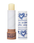 KORRES Lip Butter Stick Cocoa Butter Hydrating Lip Balm with Greek Hypericum Balsam Oil, Moisturizing Natural Shine & Subtle Tint for Soft Smooth Lips, Lip Care for Women & Men, 0.17 Oz Stick