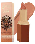 Juvia's Place Nubian Earth Matte Lipstick Nubian Sand - Hydrating, Long-lasting, Richly Pigmented Lip Makeup, Creamy Lipstick with Matte Finish, Beauty & Lip Care Product