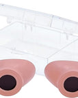 Super Sunnies Slim Flex UV Eye Protection, FDA Compliant Individual Tanning Goggles Eyeshields