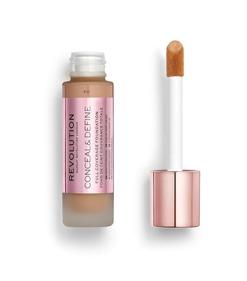 Revolution Beauty, Conceal & Define Foundation, Full Coverage,