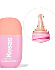 Kosas DreamBeam Mineral Sunscreen SPF 40 - Smooth Liquid Sun Protection for Face - Lightweight Makeup Base with Hyaluronic Acid, Ceramides & Peptides - Subtle Radiant Finish, 40 ml