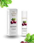 Lip Balm – Natural Moisturizing Lip Care, Organic Plant-Based Formula with Cold-Pressed Oils & Antioxidants, Vegan, Cruelty-Free (4.25 gm, Beetroot)