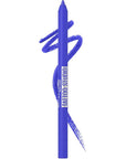 Maybelline Tattoo Studio Sharpenable Gel Pencil Waterproof Eyeliner, Long-Lasting Eyeliner With Smooth Gel Pigments For Up To 36HR Wear, Galactic Cobalt, 1 Count