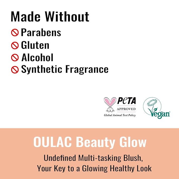 Oulac Luminisers Blush Face & Eyeshadow 2 in 4.8g