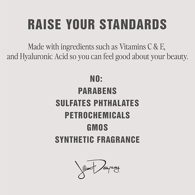 Jillian Dempsey Mixturizer - Clear Base Face Moisturizer to Hydrate & Nourish Skin, Mix with Concealer to Create a Tinted Moisturizer, 1.1 oz