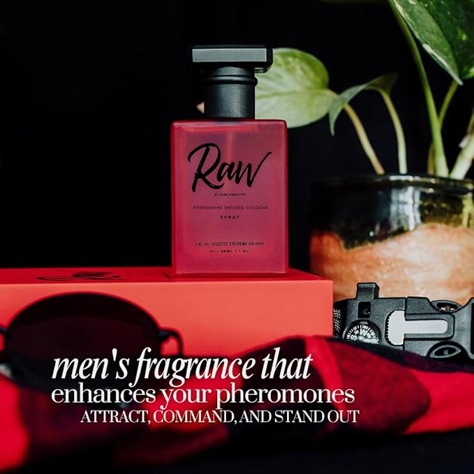 Raw by RawChemistry A Pheromone Infused Cologne - A Cologne with Pheromones for Men 1 oz.