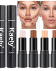 evpct 4 Color Contour Stick Makeup Set Concealer