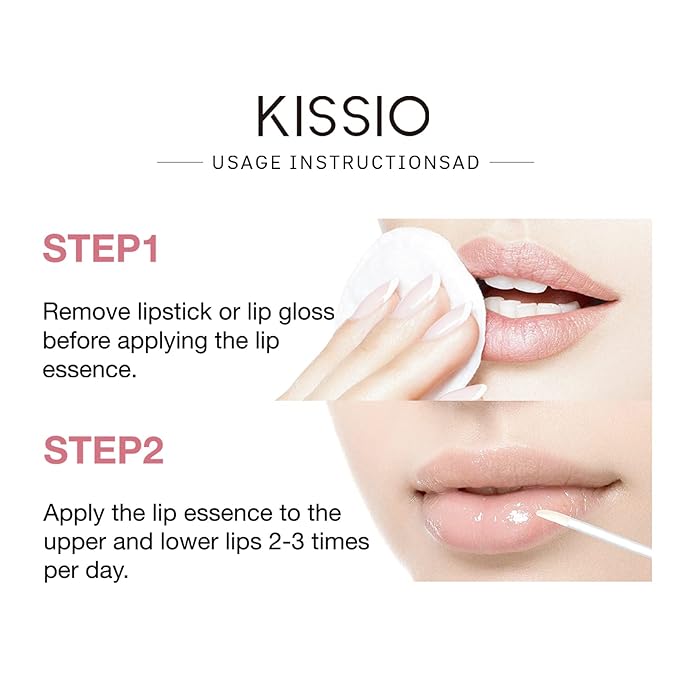 KISSIO Lip Plumper,Natural Lip Plumper 5.5ml