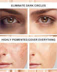 Kaely 2Pcs Hydrating Concealer Wand,Full Coverage Liquid under