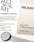 Promix Hydrolyzed Collagen Peptides - Type 1 Grass Fed Collagen, 4.7g glycine, Type 3 bioactive peptides - Unflavored - 2.5 Pound (Pack of 2)