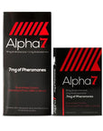 Alpha 7 Unscented - Pheromone Cologne for Men with Pure Pheromones - High Concentration Blend to Attract Women - Top Selling Perfume Oil Designed to Complement Your Scent (1x (1 ml) and 1x (10 ml))