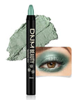 evpct Green Shimmer Cream Eye Shadow Brightener Sticks Set for Eyes, Green Shimmery Matte Pencil Eye shadow Applicator Stick Pen Palette Makeup Waterproof sombras en crema para ojos 34#