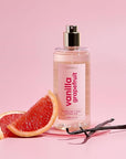 Lavanila Vanilla Grapefruit Healthy Hair + Body Perfume Mist, 5 Fl Oz - Bright & Uplifting Fragrance Spray Formulated with Jojoba Oil, Madagascar Vanilla, Cedarwood, Pink Grapefruit