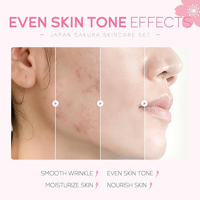Skin Care Set JAPAN SAKURA Women