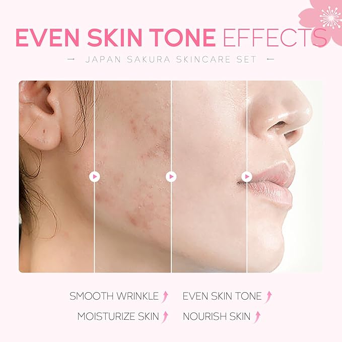 Skin Care Set JAPAN SAKURA Women