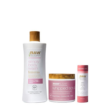 Raw Sugar Beach Rose + Coconut