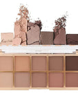 AMY'S DIARY 12Color Light Pink Purple Eyeshadow Palette, Long-Lasting, and Highly Pigmented. Elevate Your Eye Makeup– Unleash Your Unique Style (10 colors 09#)