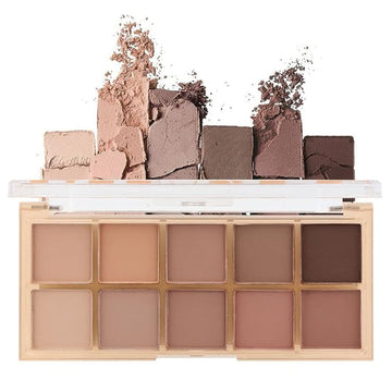 AMY'S DIARY 12Color Light Pink Purple Eyeshadow Palette, Long-Lasting, and Highly Pigmented. Elevate Your Eye Makeup– Unleash Your Unique Style (10 colors 09#)