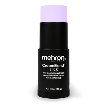 Mehron Makeup CreamBlend Stick | Face Paint, Body (Pastel Purple) 75 oz