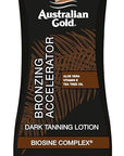 Australian Gold Dark Tanning Accelerator Lotion With Bronzer, 8 Ounce, New Package Same Formula, B003GX5SSC