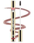 KISSIO Lip Liner Stain,Peel Off Lip Liner,Transfer Proof,Long Lasting and Waterproof,Lips Tint Tattoo,Natural Makeup Stain,Matte Finish,Light brown