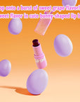Lip Smacker Bunny Lip Balm, Moisturizing & Hydrating Lip Care, Fun & Collectible Easter Gift for Kids & Lip Balm Lovers - Grape