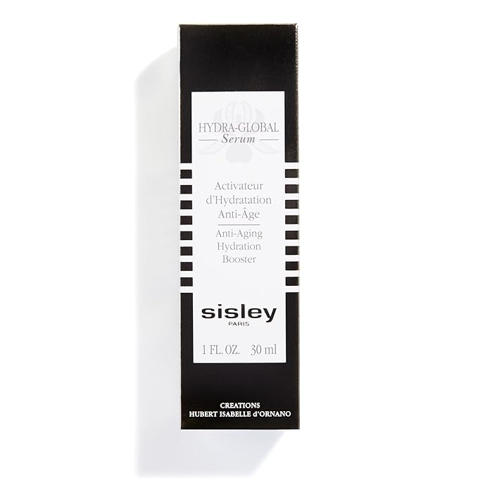 Sisley Paris Hydra-Global Serum - 30 mL - Targets Skin’s Natural Hydration Mechanisms for Intense, Continuous Anti-Aging Hydration - All Skin Types - Oil Free, Non-Comedogenic