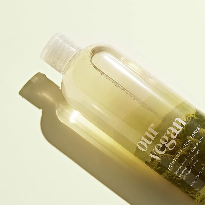 MANYO Factory Our Vegan Heartleaf CICA Toner Korean Skin Care 13.52fl oz (400ml) (ENG Version)