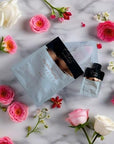 HyaluPlump Lips – Innovative Two-Step Lip Care System Featuring 800 Self-Dissolving Microneedles made from Sodium Hyaluronate, Niacinamide, and Peptides for Hydrated, Plump Lips