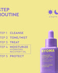 BYOMA Hydrating Recovery Oil - Luxury Face Oil with Squalane, Jojoba Oil & Seabuckthorn Oil - Instant Radiant and Glowy Skin - Barrier Repair Facial Oil - 1.01 fl. oz