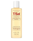Neutrogena T/Sal Therapeutic Dandruff Shampoo, Scalp Build-Up Control, 3% Salicylic Acid, Scalp Psoriasis Treatment, Seborrheic Dermatitis Shampoo, Clears & Controls Flakes, Fragrance Free, 4.5 fl oz