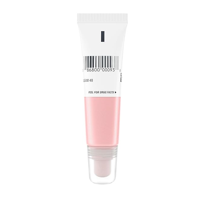 Neutrogena MoistureShine Lip Soother Gloss with SPF 20 Sun Protection, High Gloss Tinted Lip Moisturizer with Hydrating Glycerin and Soothing Cucumber for Dry Lips, Gleam 40, .35 oz