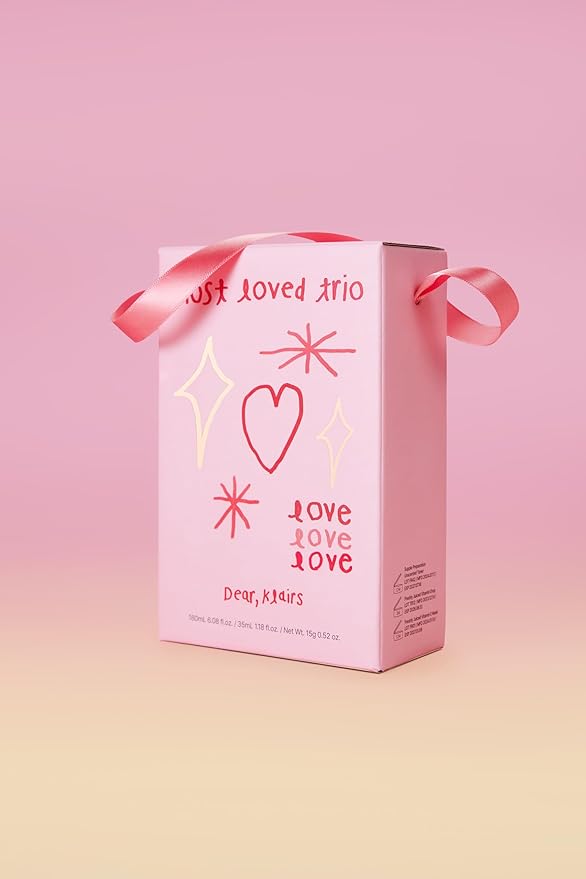 DearKlairs Most Loved Skincare Set - Unscented Toner, Vitamin Serum & E Mask | Korean Glass Skin Routine | Sensitive Skin-Friendly Valentine's Galentines Holiday Gift | Hydrating, Revitalizing