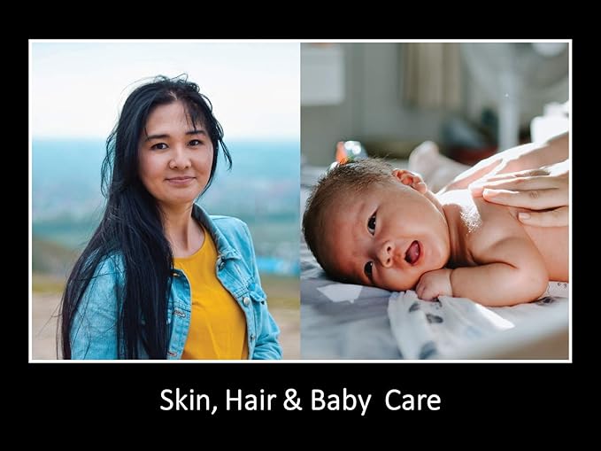 DAANA Sesame Oil for Skin: Certified USDA Organic, Extra Virgin, Cold Pressed (12 fl oz)