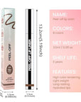 Matte Lip Gloss Stain-Peel Off Lip Liner Tattoo, Light Taupe Lip Tint，Long Lasting Peel Off Lip Stain, Waterproof Transfer-proof Lip Mask Lip Liner Peel Off Lip Gloss,Stayn Lip Makeup. #04