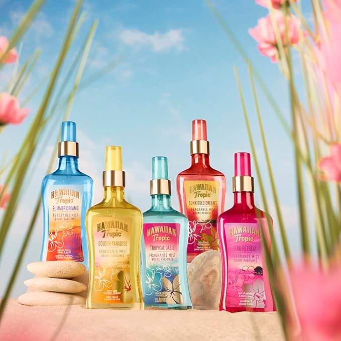 Hawaiian Tropic Golden Paradise Fragrance Body Mist 8.4 fl oz