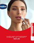 Vaseline Lip Therapy Variety 4-Pack, Moisturizing Lip Balm with Vitamin E, 0.16 Oz Ea
