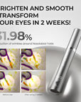 [SKIN&LAB] Bakuchiol Eye Serum with Caffeine, Roll-on Korean Under Eye Serum, Anti-Aging Wrinkle Care for Fine Lines, vegan, cruelty-free (0.5 Fl Oz)