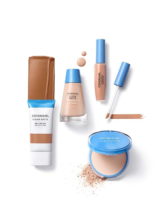 COVERGIRL - Clean Matte Concealer, Oil-Free, Lightweight Formula,