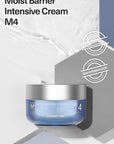 Dermafirm Moist Barrier Intensive Moisturizer Face Cream M4 | Korean Face Moisturizer Face Lotion for Hydration & Nourishment w/Ceramide, Peptide & Collagen | No Animal Trials No Paraben 1.69 fl oz