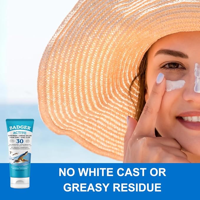 Badger SPF 30 Mineral Sunscreen and SPF 50 Mineral Sunscreen