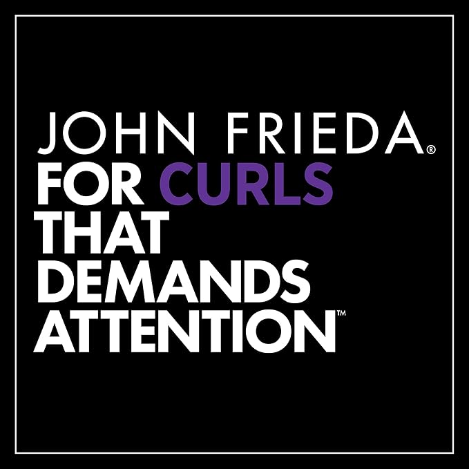John Frieda Anti Frizz, Frizz Ease Dream Curls Shampoo, SLS/SLES Sulfate Free Shampoo for Curly Hair, Helps Control Frizz, with Curl Enhancing Technology, 8.45 Fl Oz, Pack of 2