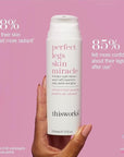 This Works Perfect Legs Skin Miracle | Tinted Serum for Radiant, Even-Toned Legs | Enriched with Vitamin C & E for Nourishment | Hydrates, Smooths & Enhances Natural Glow, 5 oz / 150ml