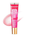 Ruby Kisses Broadway Vita-Lip Tinted Lip Gloss (3 Pack Baby Pink, Bubble Gum, Nude Pink) Ultra-Hydrating Rosehip + Jojoba Oil & Soothing Formula with Vitamins, High-Shine Non-Sticky Finish Lip Balm