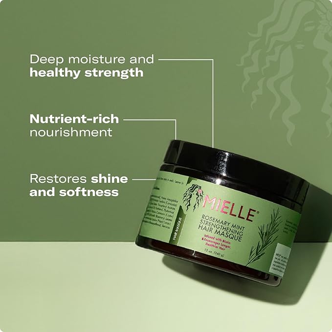 Mielle Organics Rosemary Mint Scalp & Hair Oil and Hair Masque